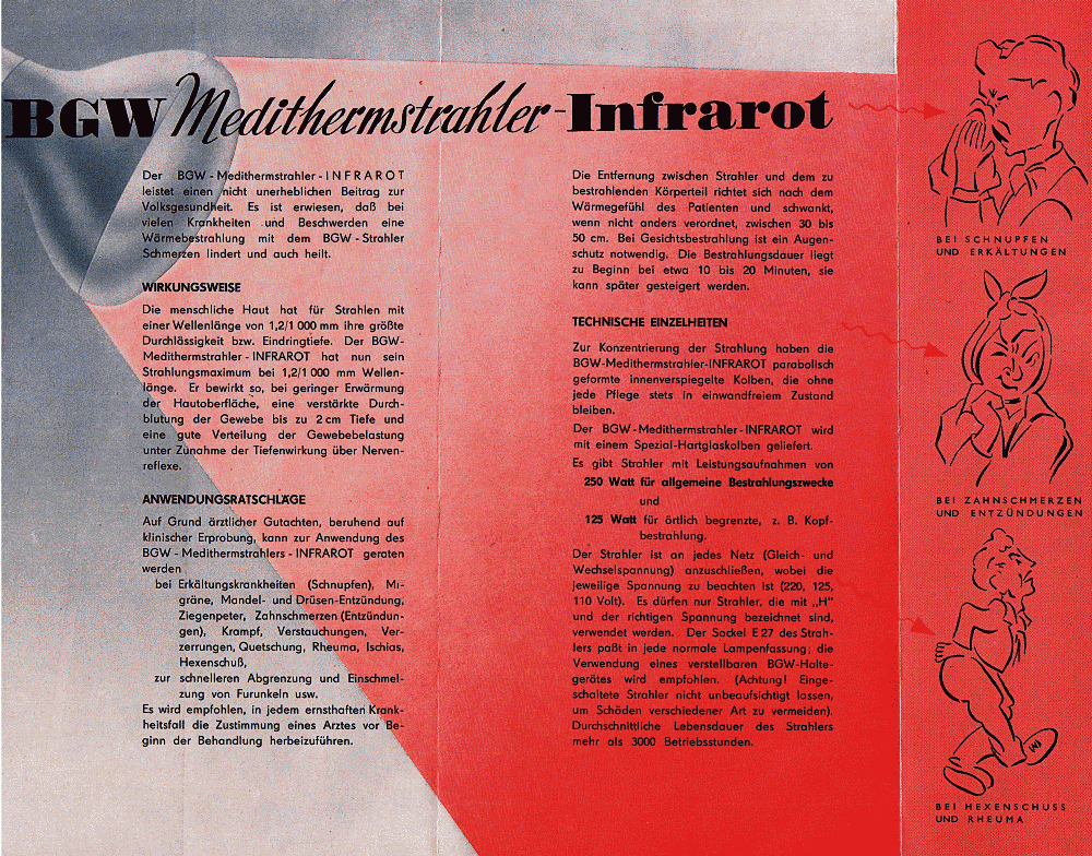 BGW, Infrarotstrahler 1954, 002