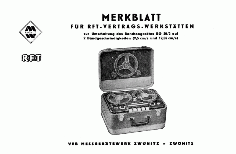 Werkstattanweisung 19,05, 1958, 001