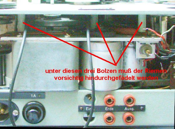 Riemenwechsel Typ 2, Bild 5/1