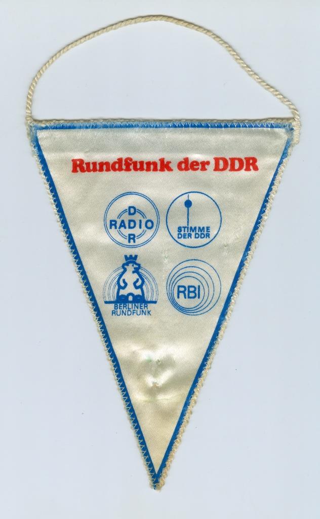 Wimpel Rundfunk der DDR