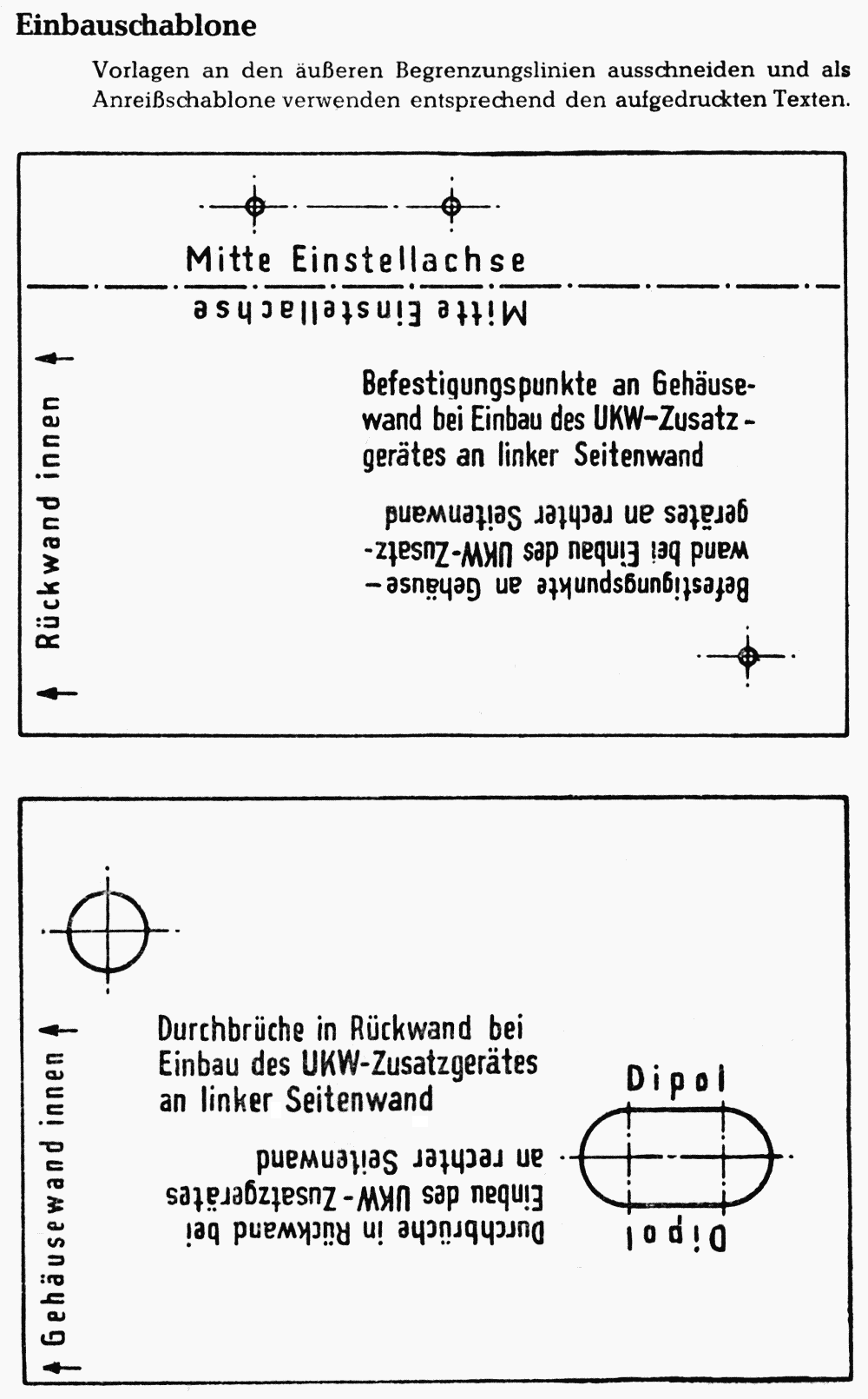 FWD, Typ 1182.3 F2, Skizze Einbau 2