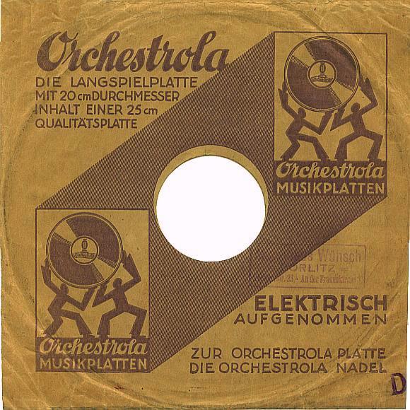 . Orchestrola, Hülle2-1