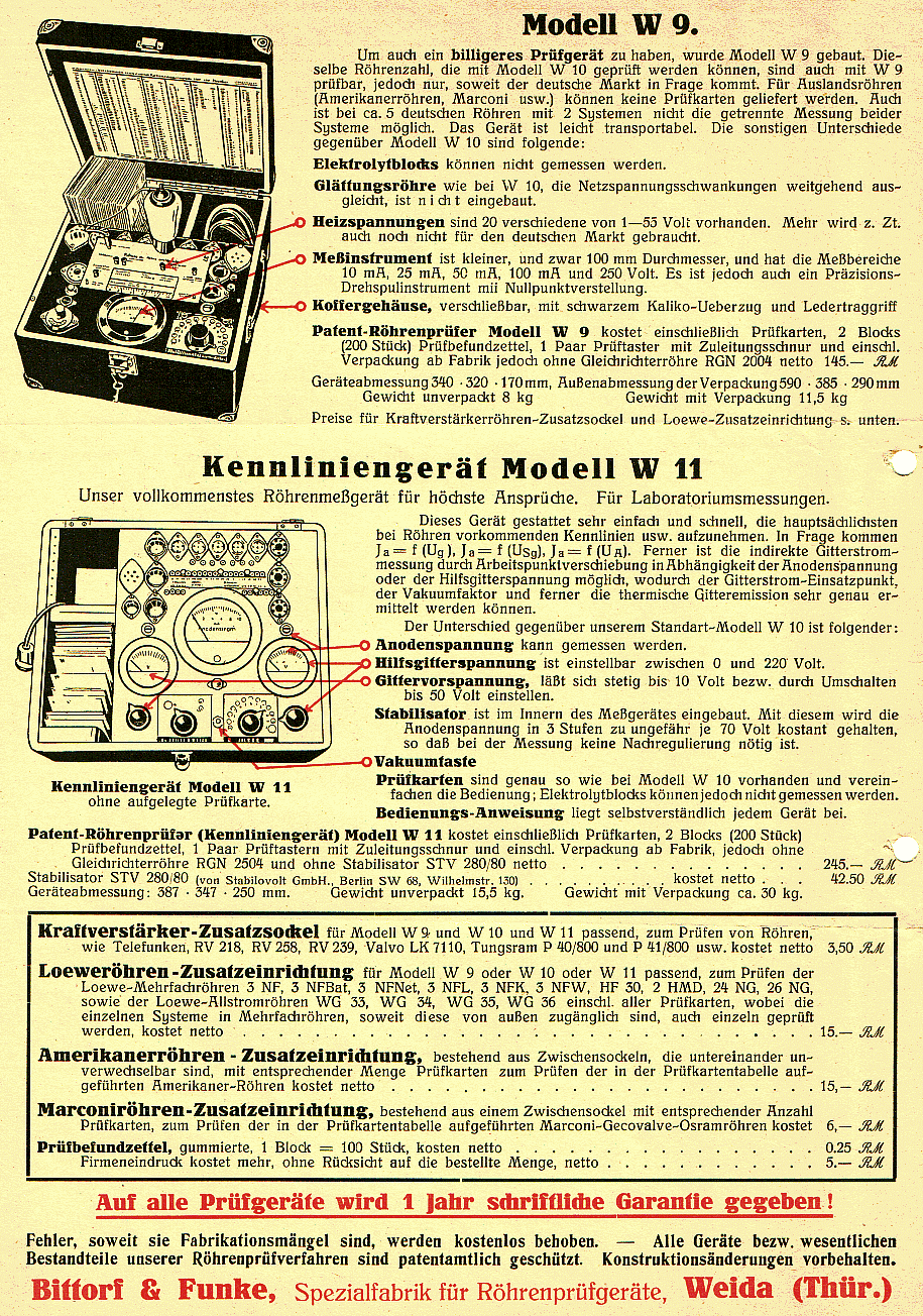 W 9 - W11, Werbefaltblatt 1, 02