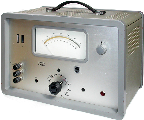 Philips GM6020, Millivoltmeter
