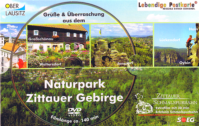 DVD-Karte Zittauer Gebirge
