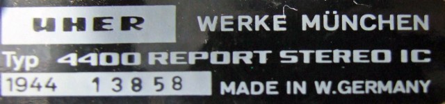 4400 REPORT STEREO IC (Typ)