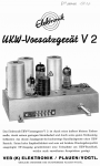 UKW-Vorsatzgerät V2, 1955, 001