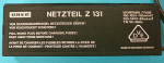Netzanschlußgerät Z 131