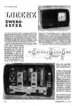 Bericht über Lorenz Kleinsuper in Funktechnik 02'1946, Seite 1