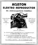Acuston - Reproductor, Seite 1