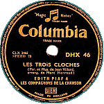 Les Trois Cloches, Piaf